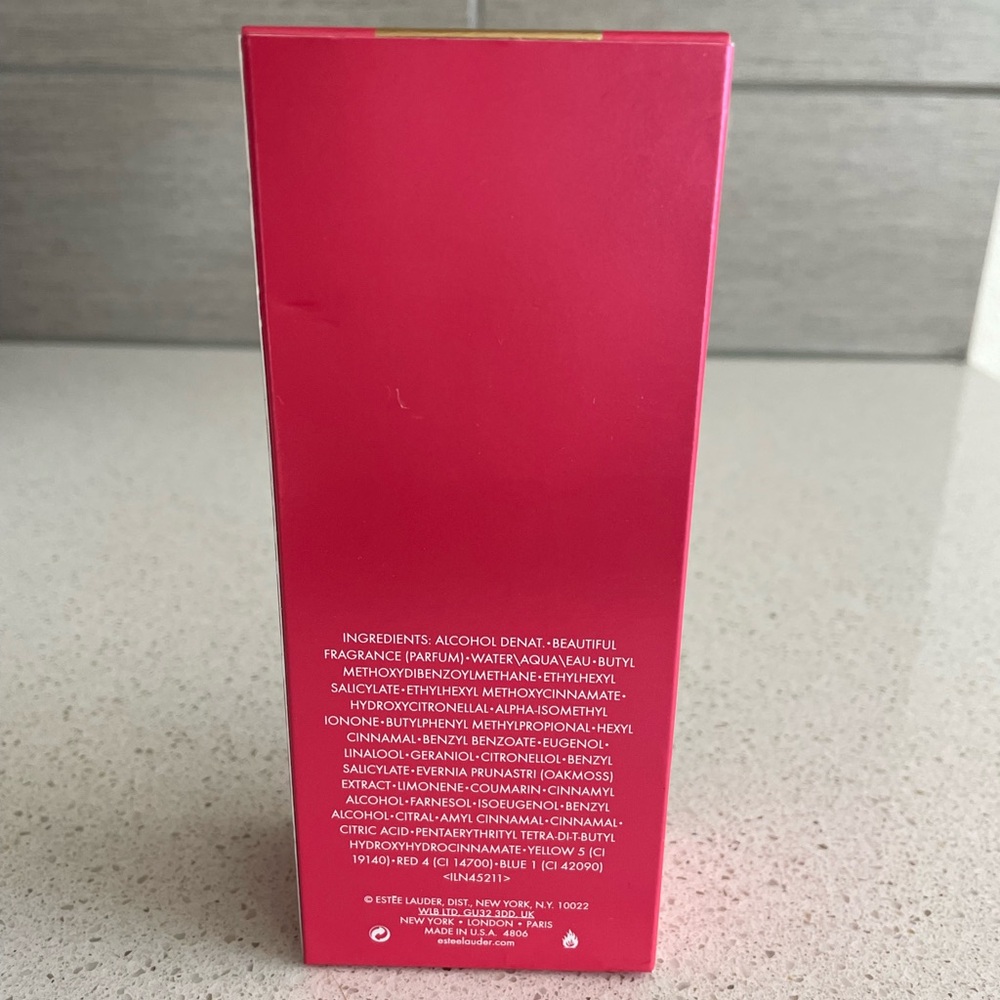 Estee Lauder Beautiful Perfume with Gold Cap - Picture 5 of 5